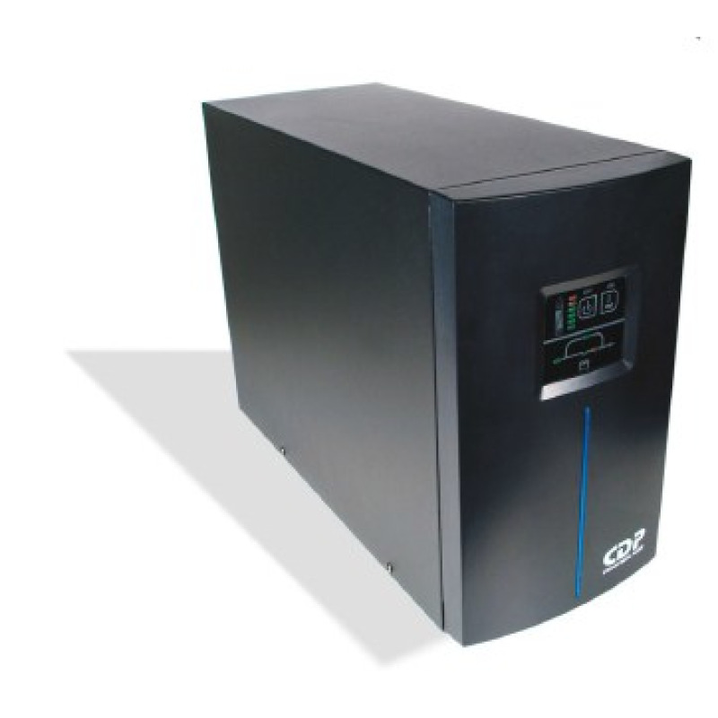 CDP UPO11-2 AX UPS Online de 2 KVA/ 1800 Watts/ 8 Terminales de las cuales 4 son programables/ Pantalla LCD/ Entrada para banco de baterías/ Respaldo 6 minutos carga completa/REQUIERE CLAVIJA O ADAPTADOR NEMA 5-20R #TERROR #GOL image 3